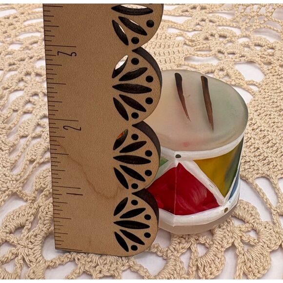 NIB Vintage Old World GLASS Christmas Light Covers Set of Six - Picture 5 of 9